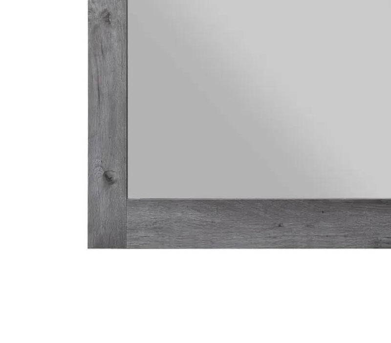 Vidalia - Rustic Mirror - Gray / Oak by Unique Piece Furniture