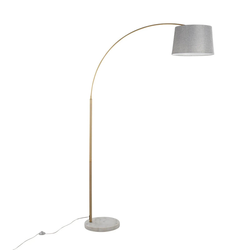 March - Contemporary Floor Lamp & Elegant Finish by HouseOfZazla