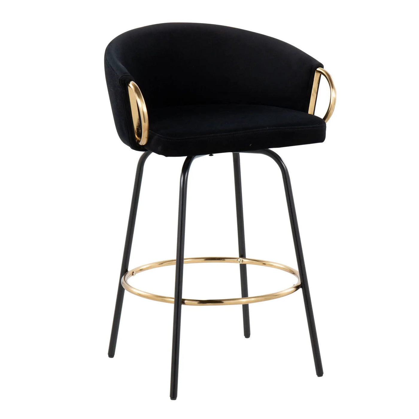 Claire - Contemporary / Glam Counter Stool (Set of 2) by HouseOfZazla