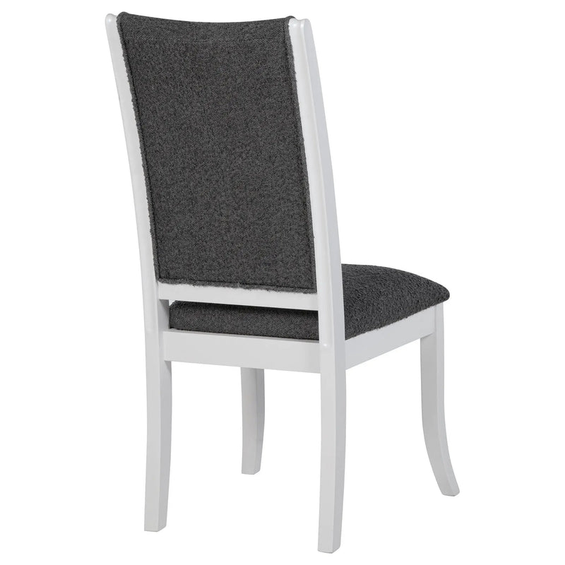 Tyler Pearl - Upholstered Dining Side Chair (Set of 2) - Taupe by HouseOfZazla