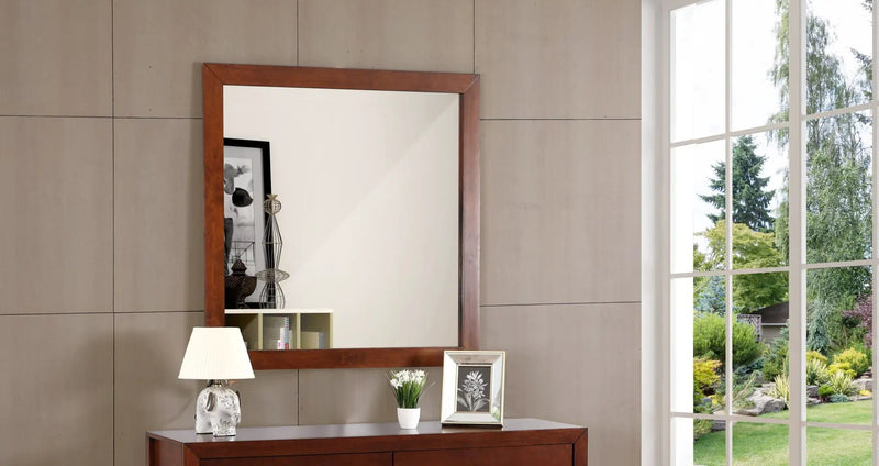 Burlington - Modern Design Transitional Wall Mirror by Unique Piece Furniture