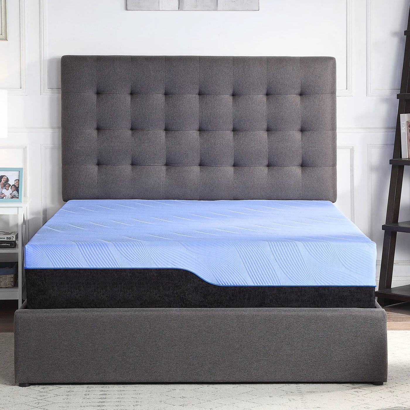 12" Refresh Hybrid Cooling Fast Responding Latex Foam And Coil Mattress by HouseOfZazla