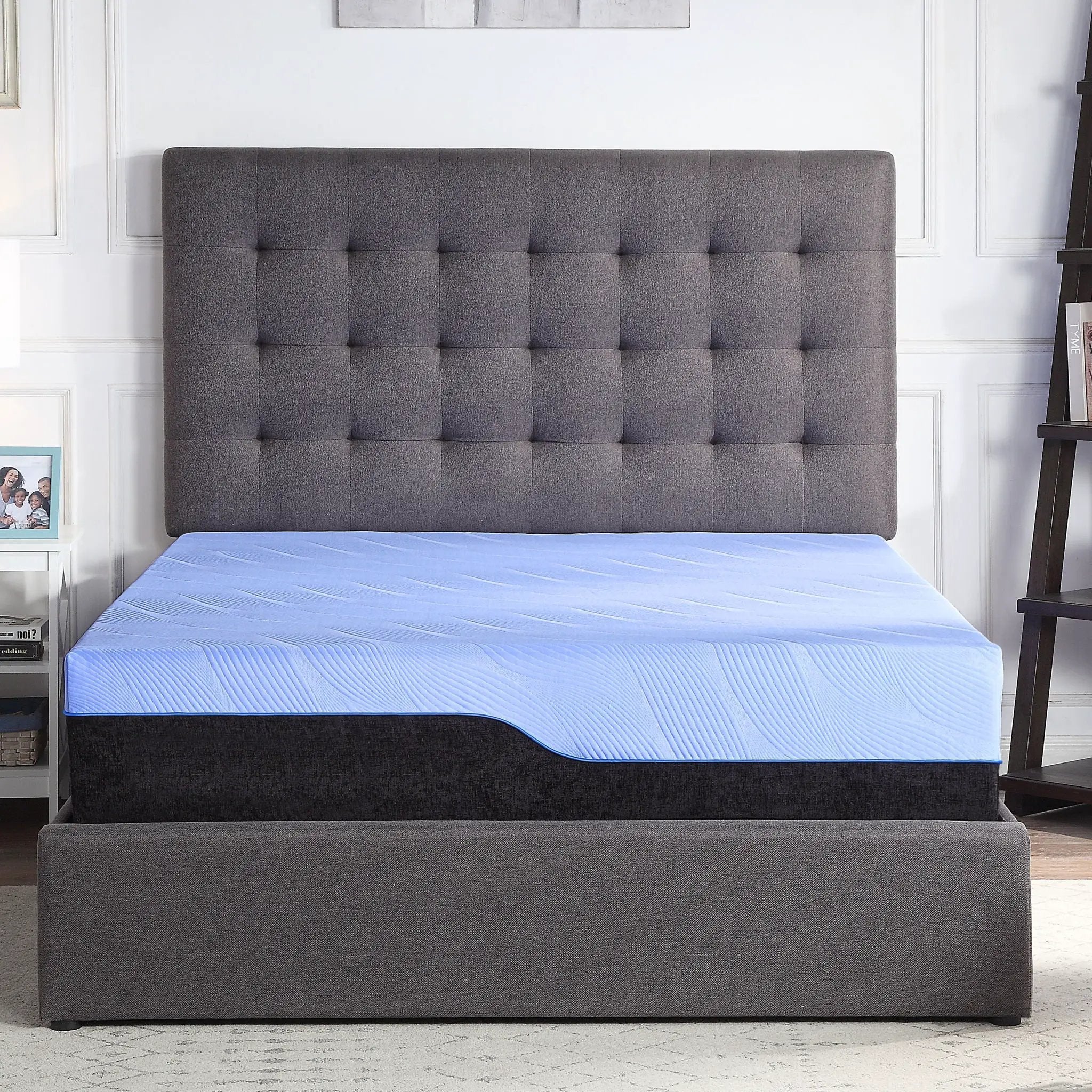 12" Refresh Hybrid Cooling Fast Responding Latex Foam And Coil Mattress by HouseOfZazla
