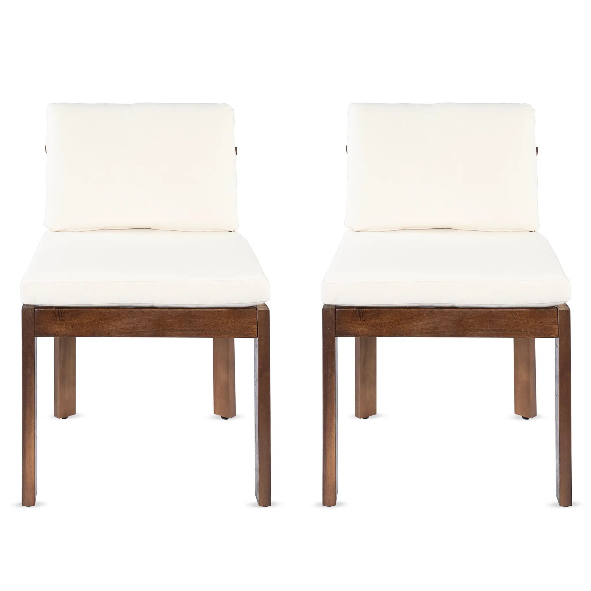 Acacia Wood Outdoor Dining Chair (Set of 2) by HouseOfZazla