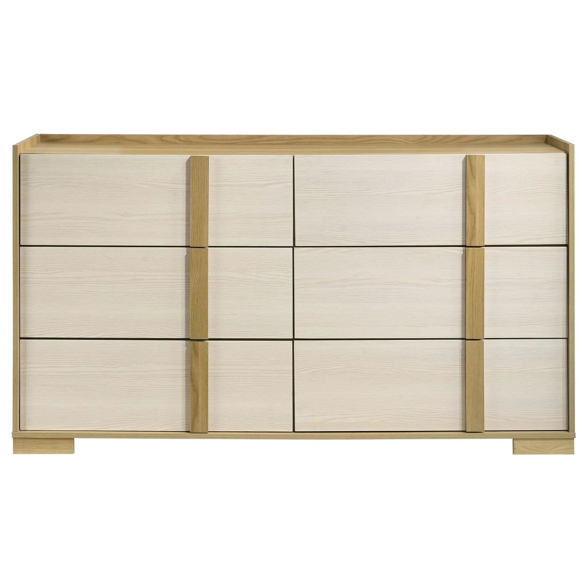 Hyland 6-drawer Dresser Natural by Unique Piece Furniture