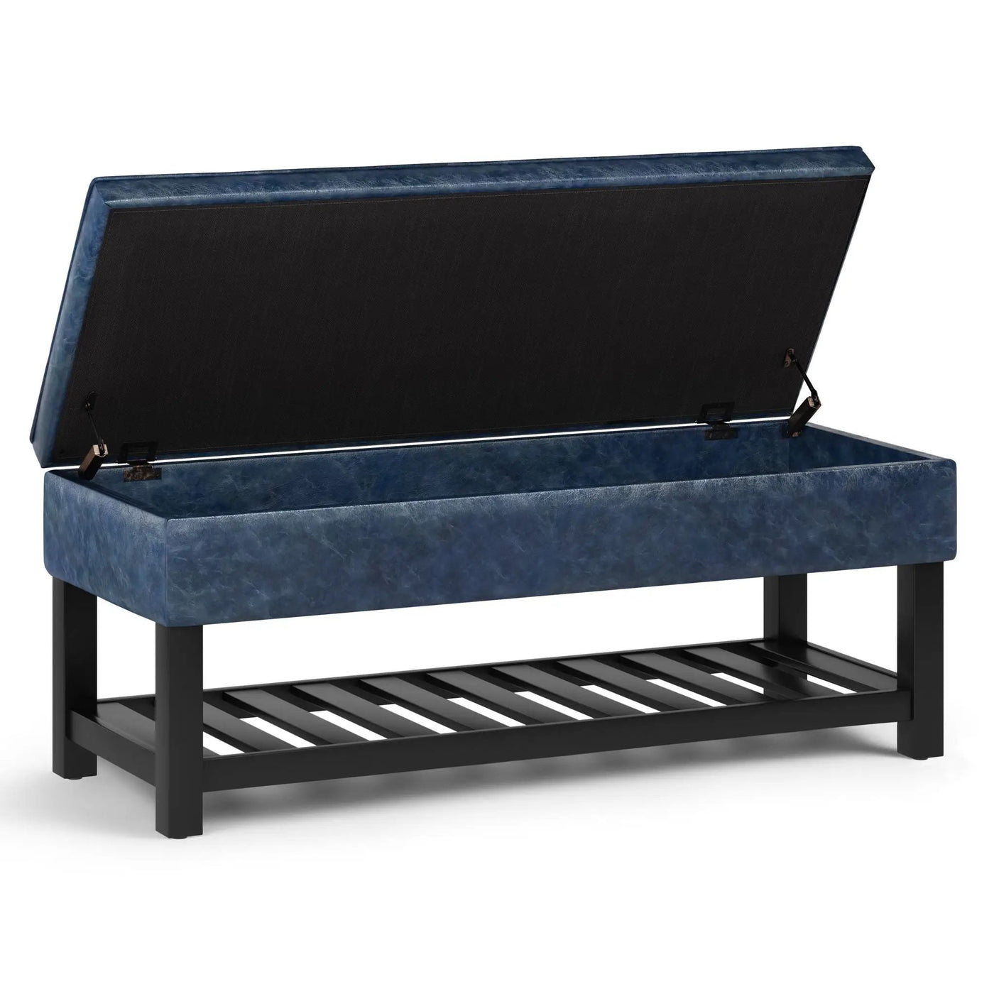 Cosmopolitan - Storage Ottoman Bench With Open Bottom by HouseOfZazla