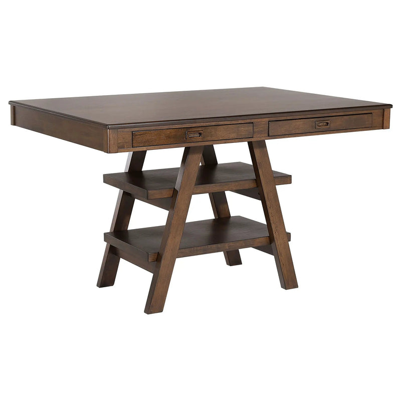 Dewey 5-piece Rectangular Dining Table Set Walnut by Unique Piece Furniture