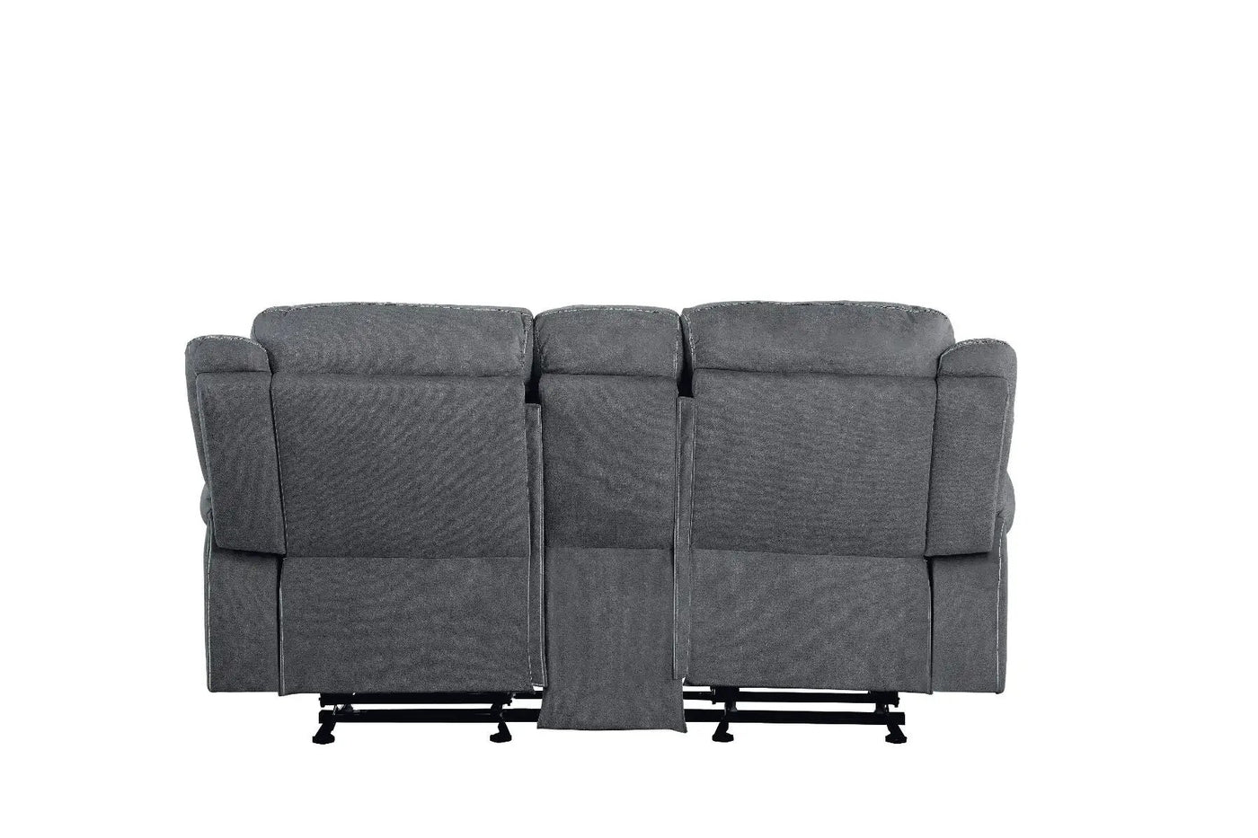 Zubaida - Loveseat w/USB Dock & Console (Glider & Motion) by Unique Piece Furniture
