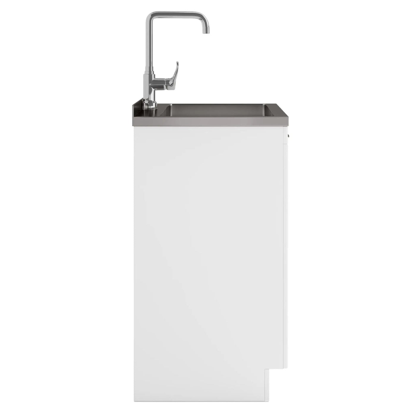 Murphy - Laundry Cabinet & Faucet And Stainless Steel Sink by HouseOfZazla