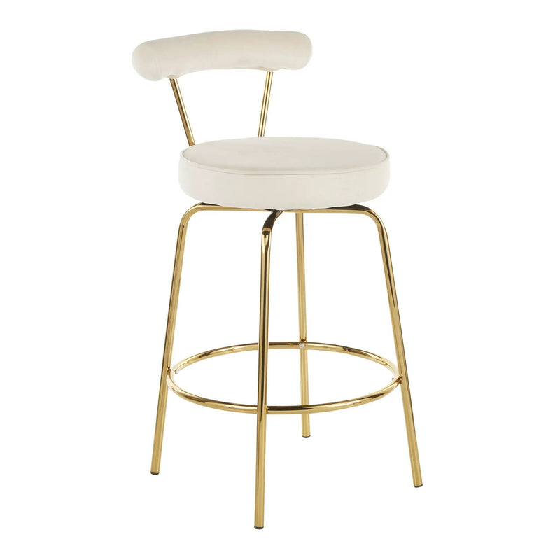 Rhonda - Glam Counter Stool (Set of 2) by Unique Piece Furniture