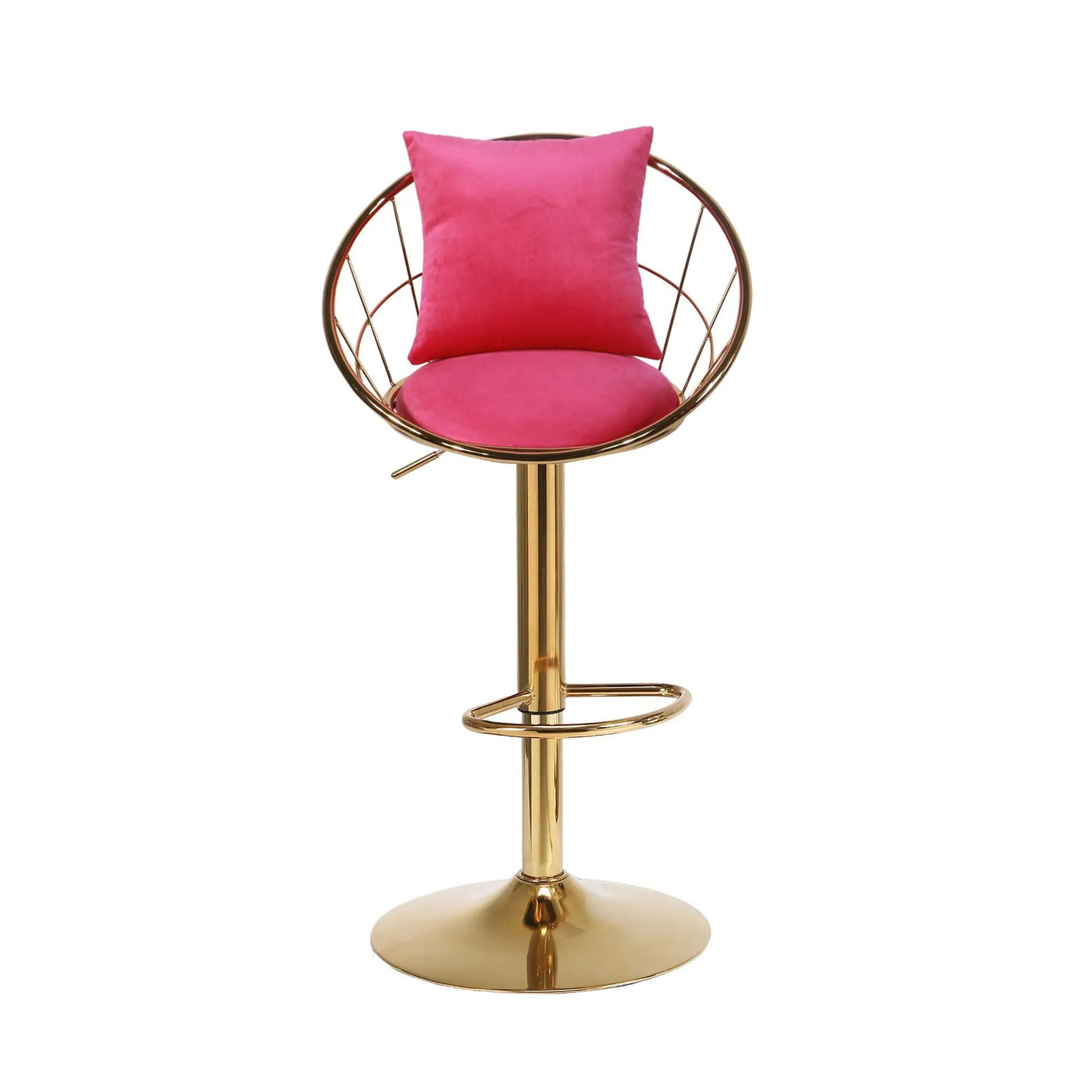 Unique Design Bar Chair, 360 Degree Rotation, Adjustable Height, Suitable For Dining Room And Bar by HouseOfZazla