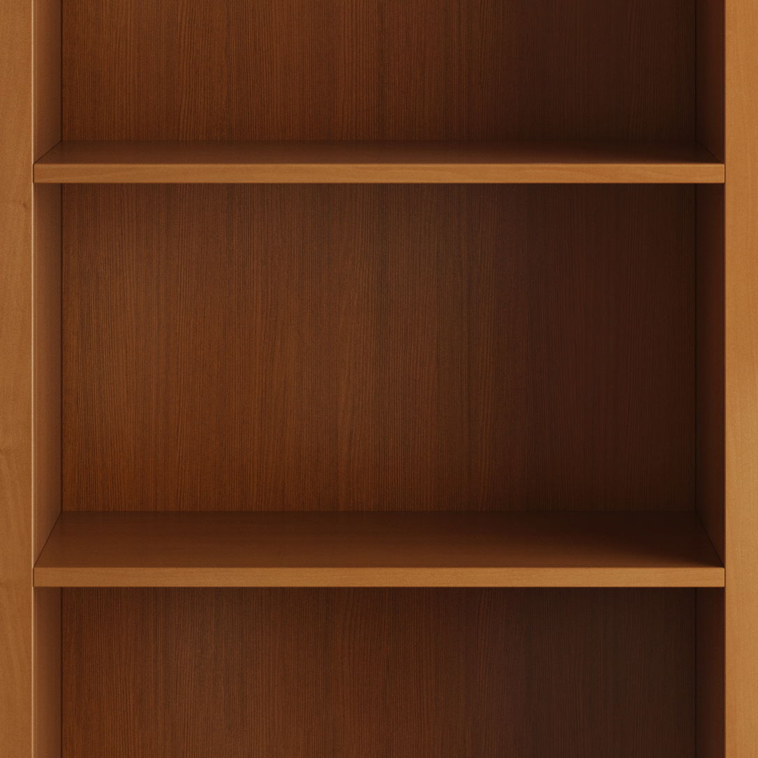 Amherst 5 Shelf Bookcase with Adjustable Shelves - Multiple Colors, photo 34 of 40