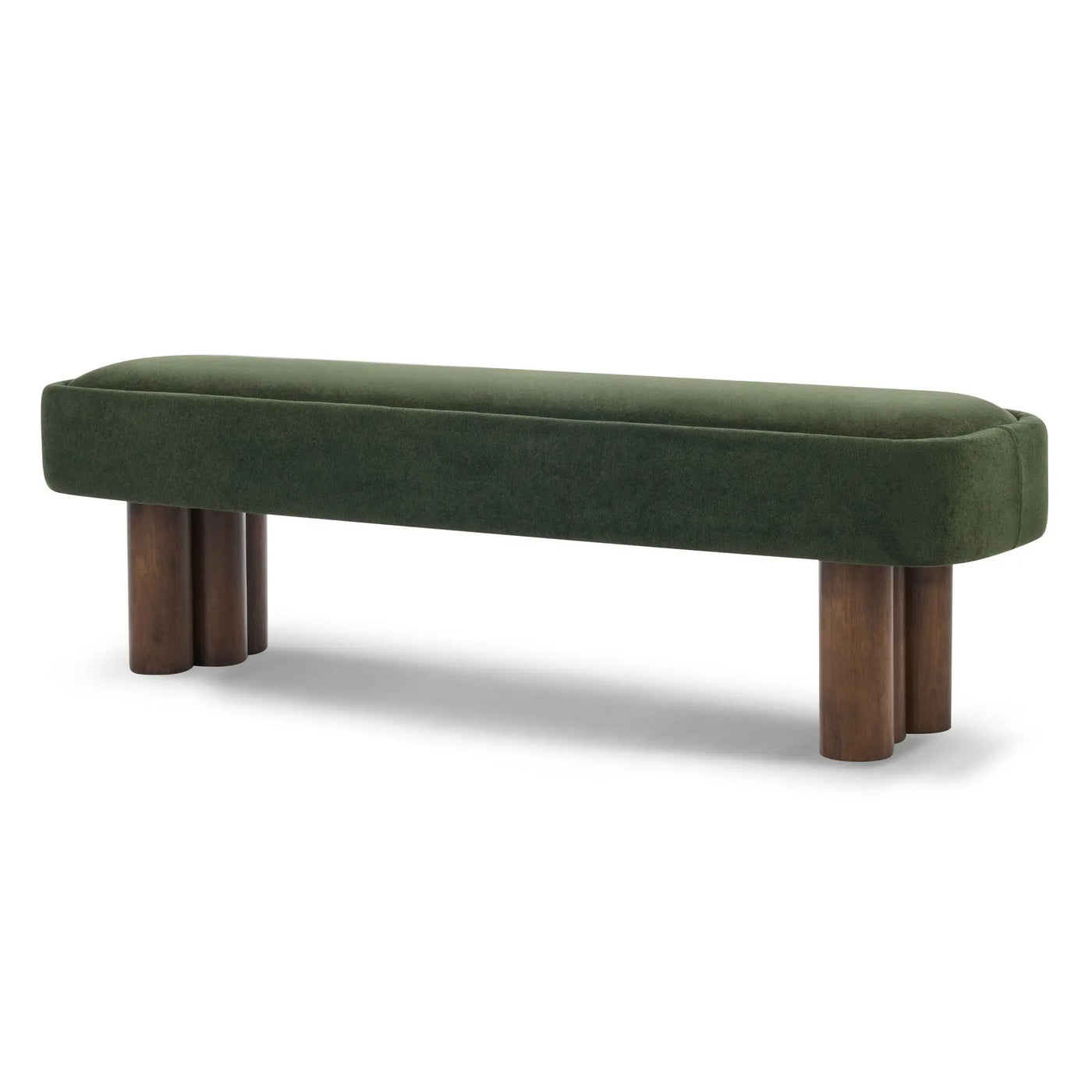 Chic Indoor Upholstered Dining Bench by HouseOfZazla