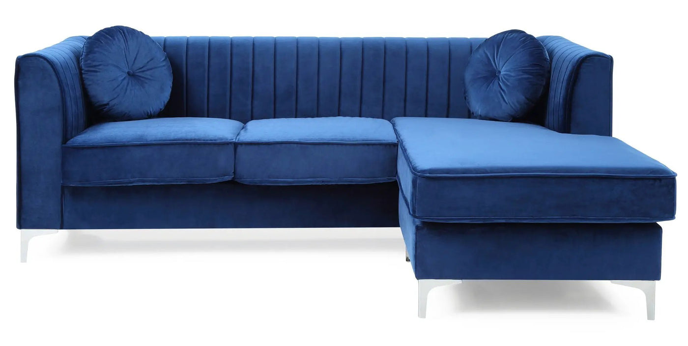 Delray - Micro Suede Sofa Chaise by HouseOfZazla
