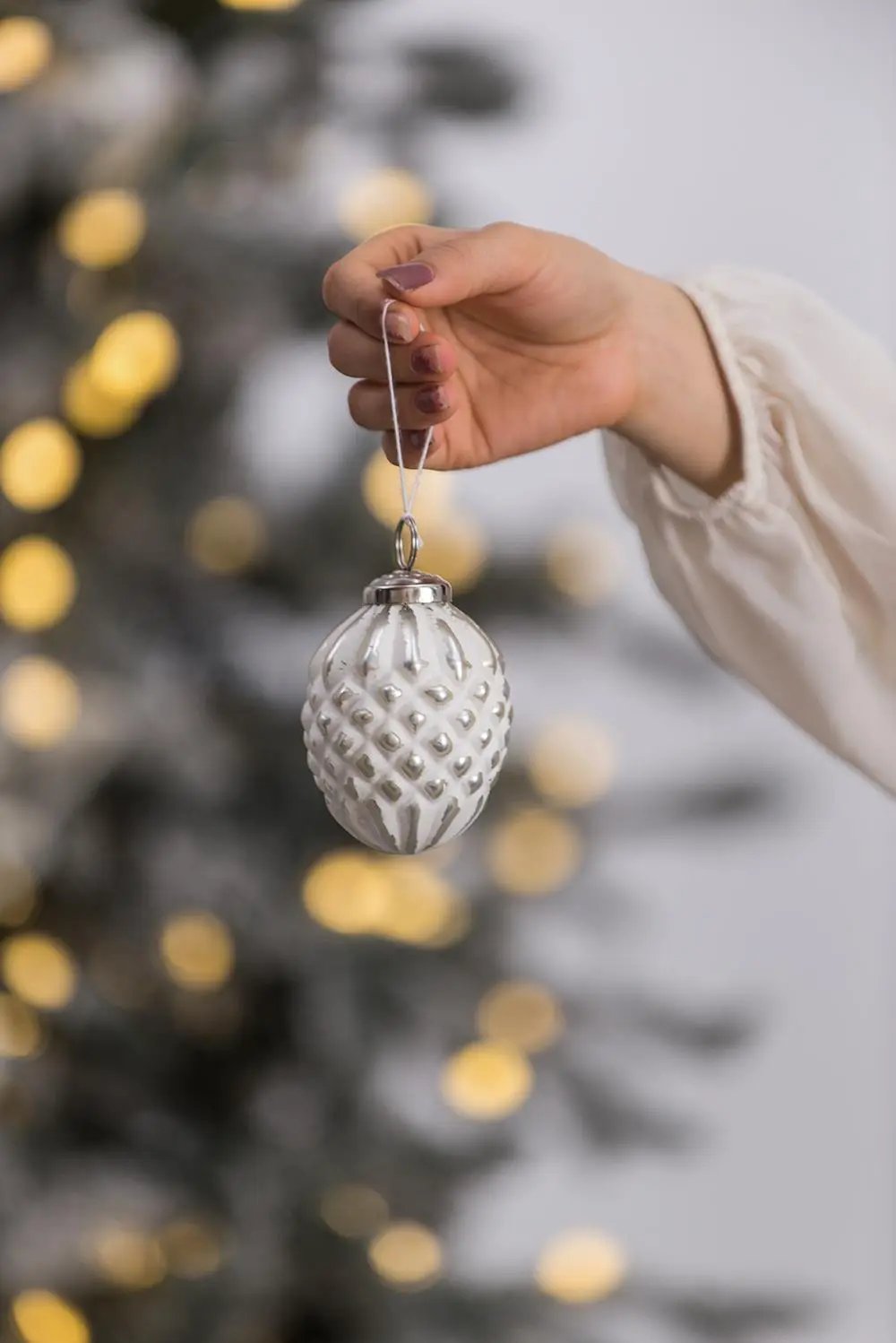 Glass Decorative Hanging Ball Christmas Tree Ornaments (Set of 12) by HouseOfZazla
