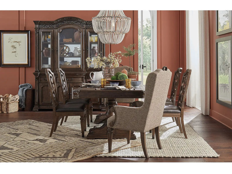 Durango - Wood Dining Side Chair With Upholstered Seat (Set of 2) - Willadeene Brown by Unique Piece Furniture