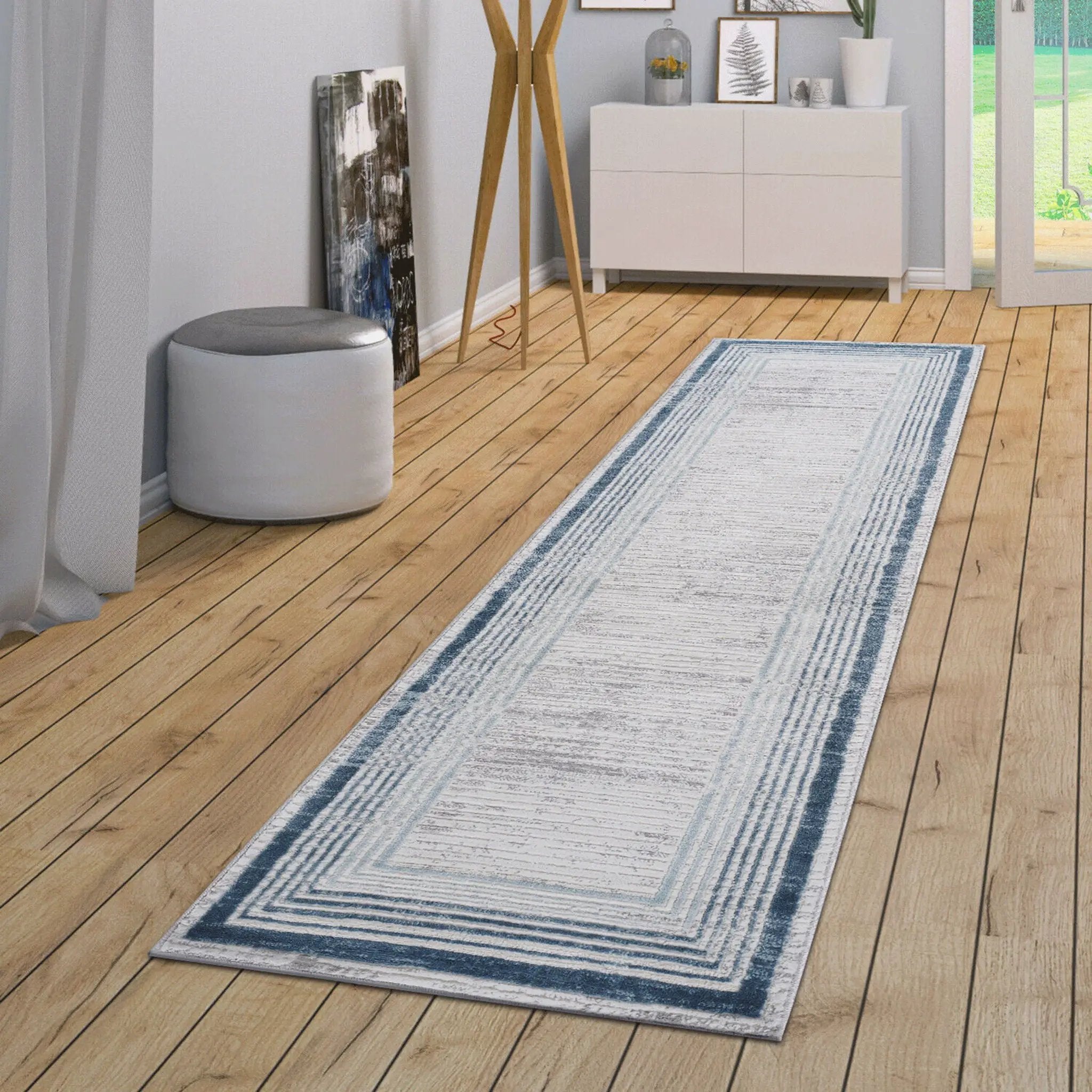 Marfi - Bordered Rug by HouseOfZazla