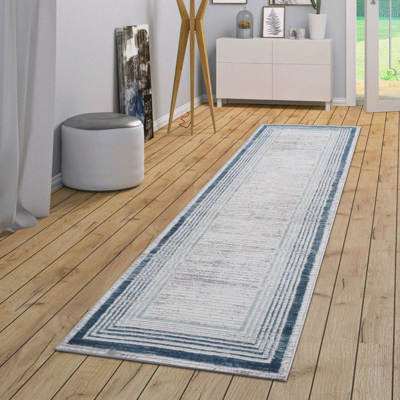 Marfi - Bordered Rug by HouseOfZazla
