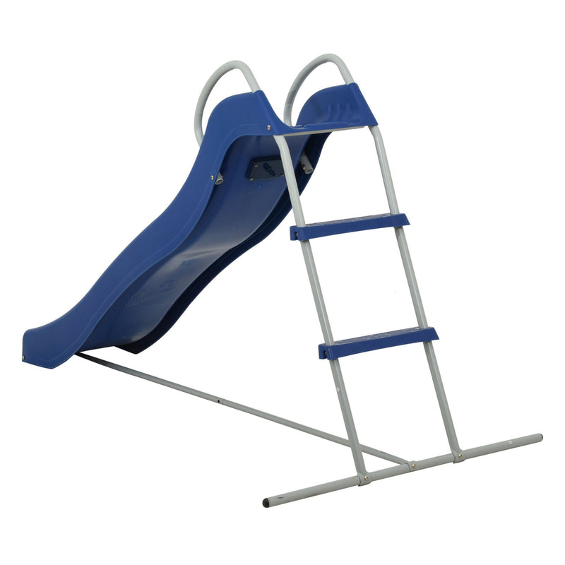 Xsl002 - Slide Indoor Freestanding Playground Equipment - Blue by HouseOfZazla