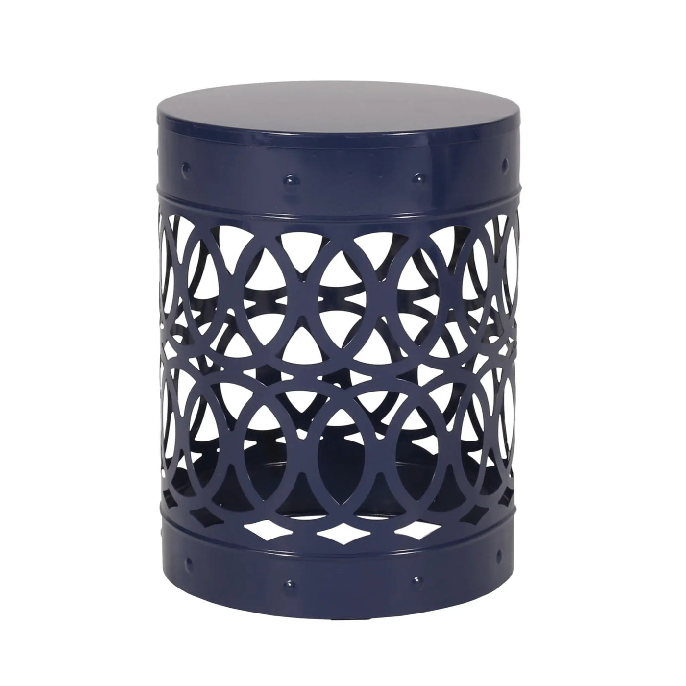 Outdoor Metal Large End Table, Modern Design by HouseOfZazla