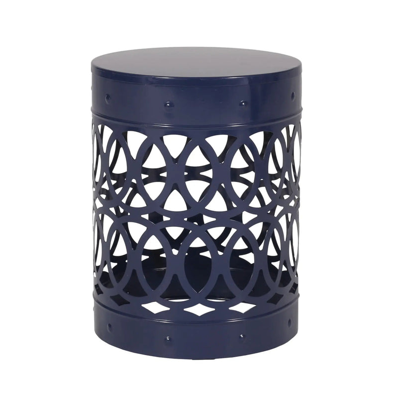 Outdoor Metal Large End Table, Modern Design by HouseOfZazla