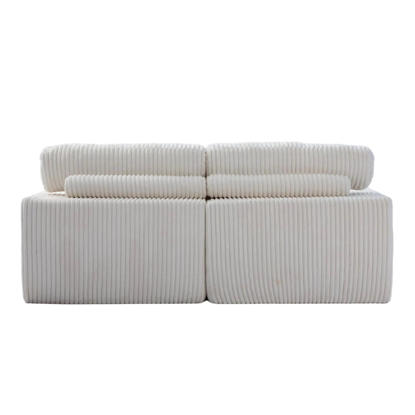 Double Chaise Lounge Chair, Oversized Upholstered Sleeper Cloud Couch by HouseOfZazla
