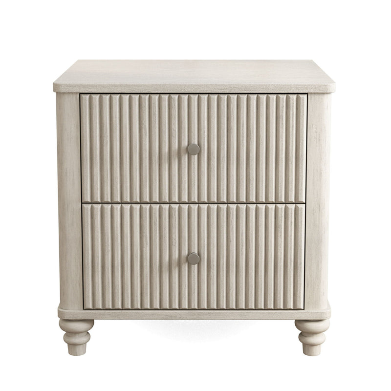 Fluted Nightstand With 3 Drawers by HouseOfZazla