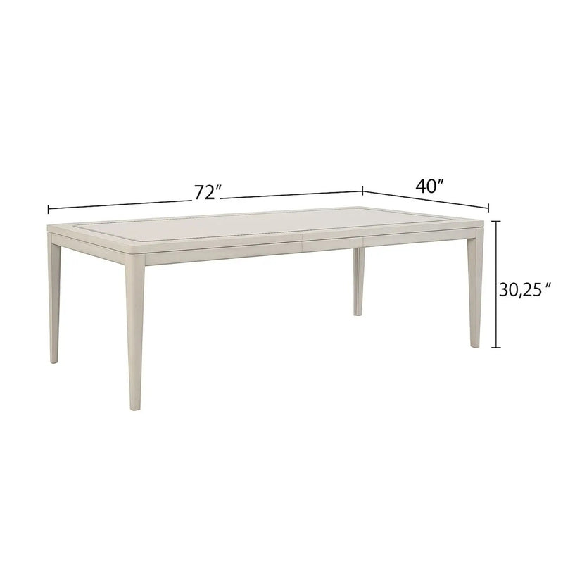 Expandable Dining Table - Vanilla White by HouseOfZazla