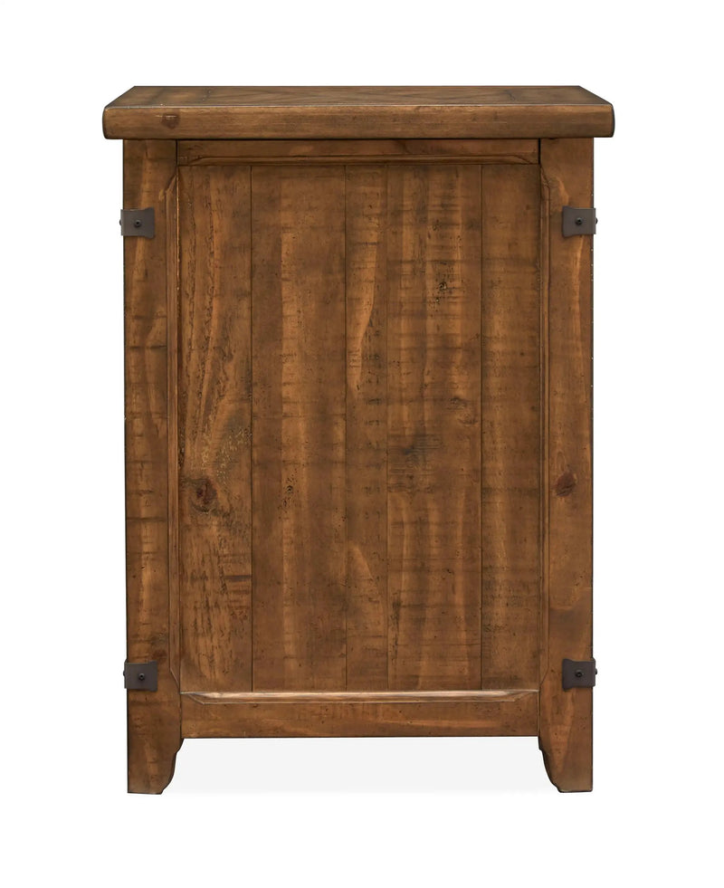 Chesterfield - Chairside End Table - Farmhouse Timber by Unique Piece Furniture