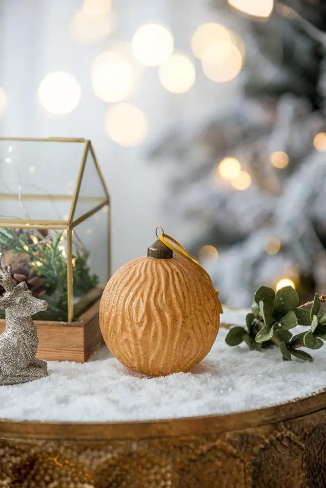 Christmas Ball Glass Decorative Hanging Ball Christmas Tree Ornaments For Holiday Party Decorations by HouseOfZazla