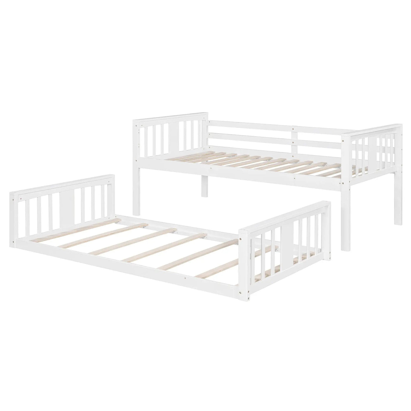 Solid Construction Bunk Bed & Ladder by HouseOfZazla