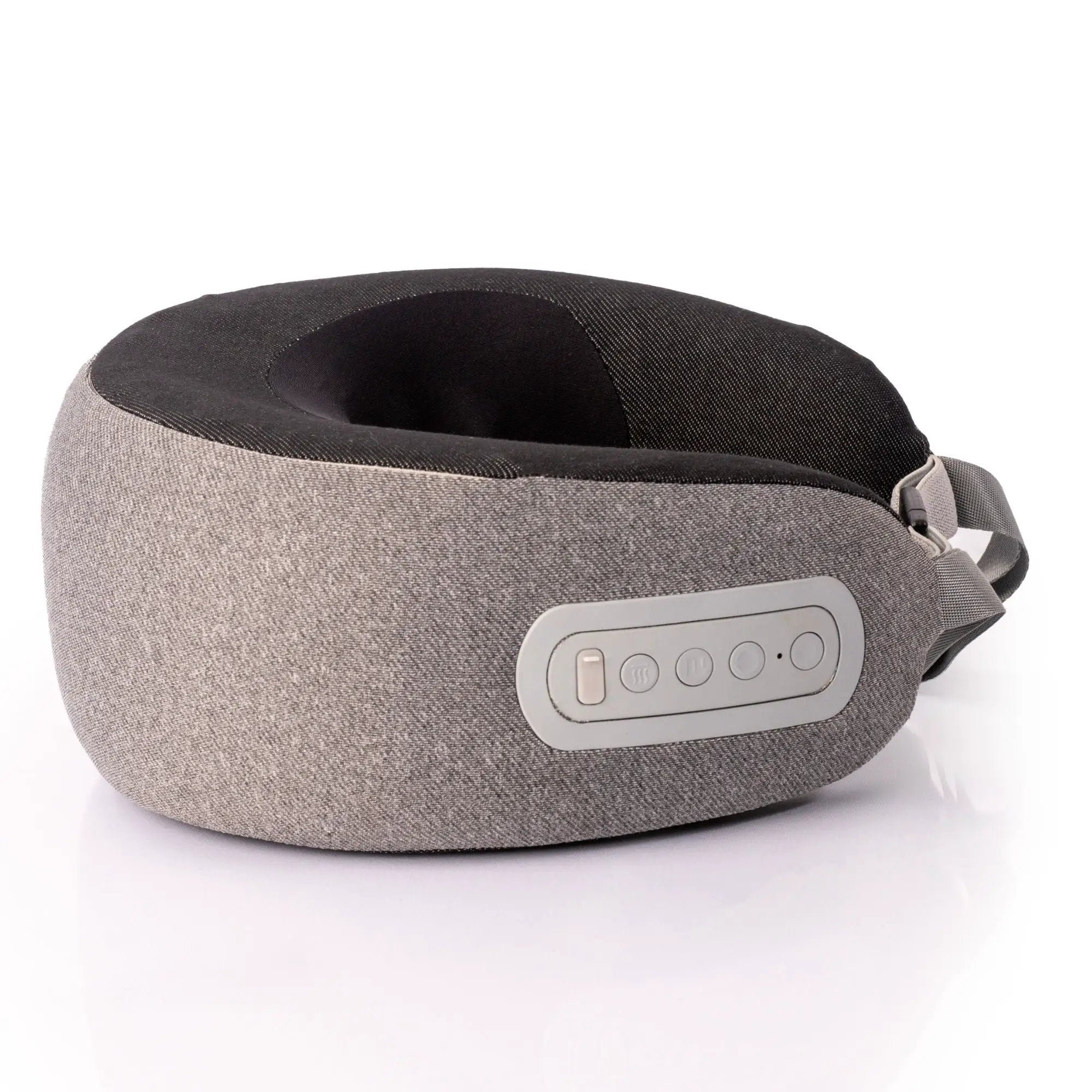 Shiatsu Neck Massage Pillow with Infrared Heat Therapy Foam - Gray by HouseOfZazla