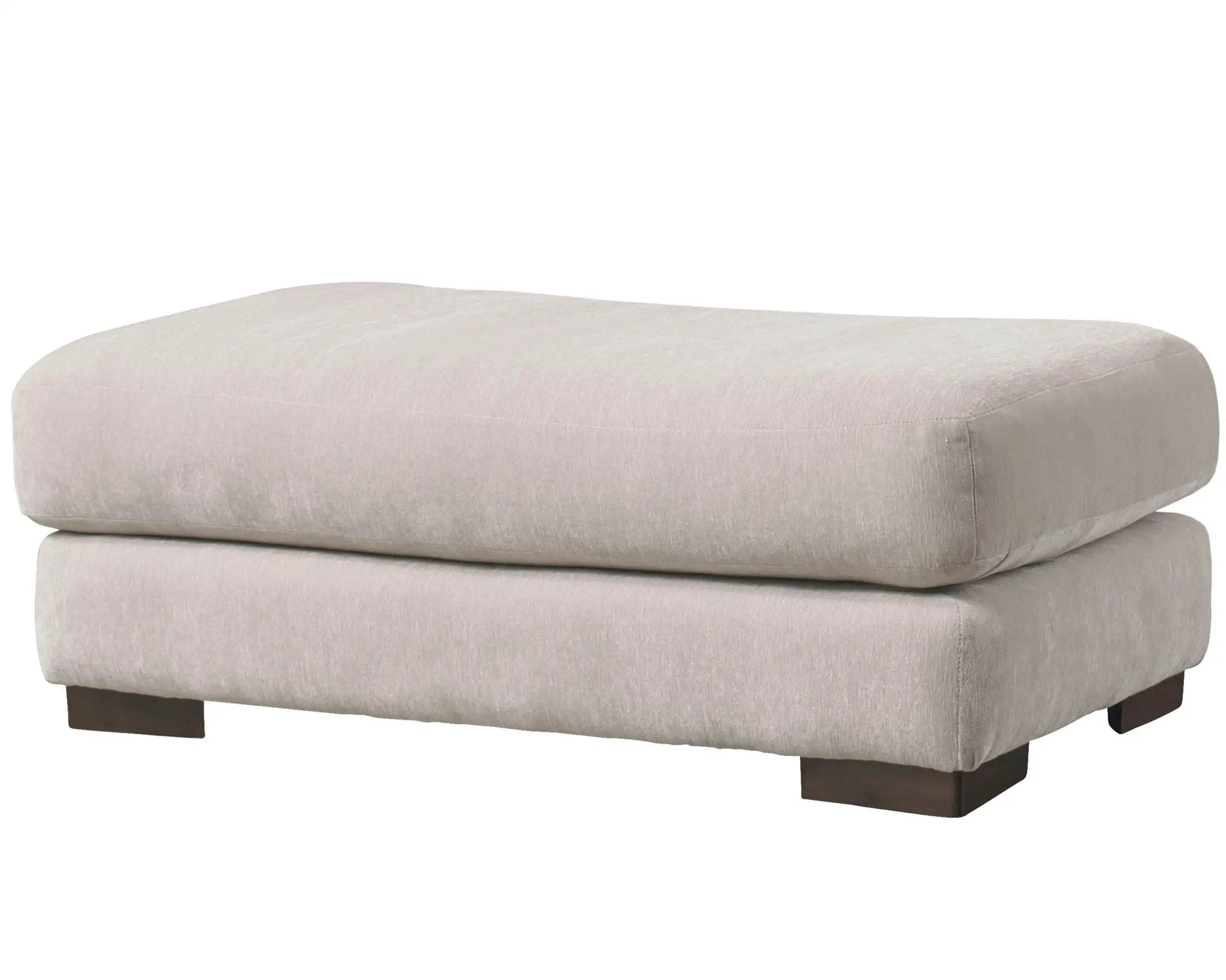 Gabrielle - Ottoman - Oyster by Unique Piece Furniture