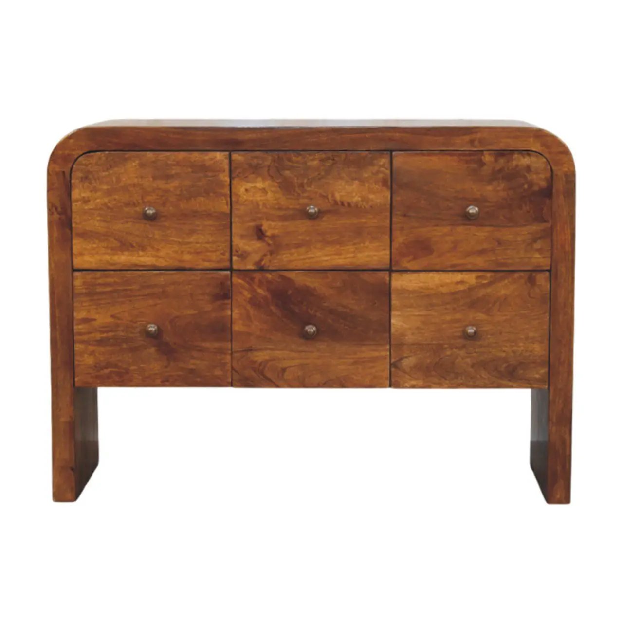 Darcy - 3 Over 3 Drawer Chest - Brown by HouseOfZazla