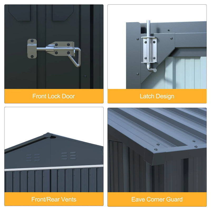 Outdoor Storage Shed 20x10 FT by HouseOfZazla