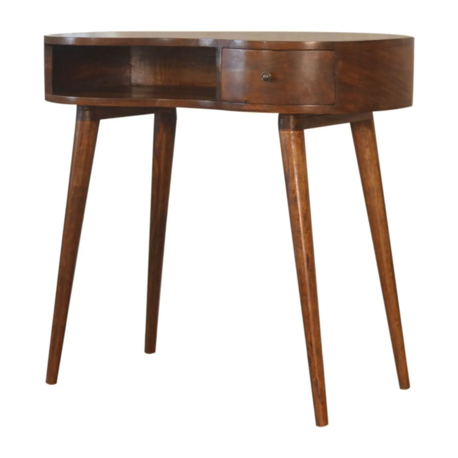Rounded Writing Desk - Chestnut by Unique Piece Furniture