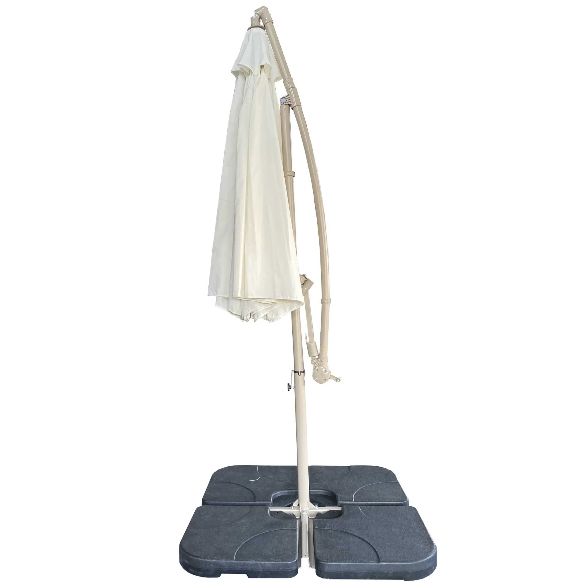 10ft Offset Patio Umbrella - Base Sold Separately by HouseOfZazla