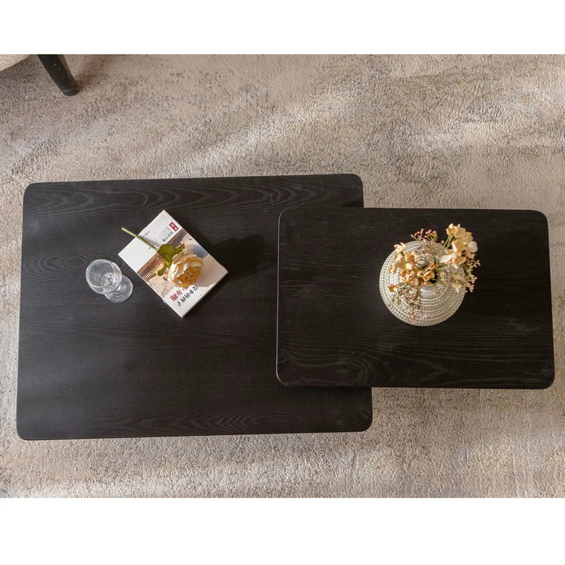 Square Coffee Table Set (Set of 2)