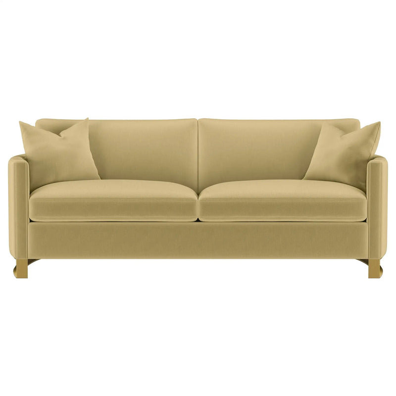 Corliss 3-piece Velvet Upholstered Sofa Set Camel by Unique Piece Furniture