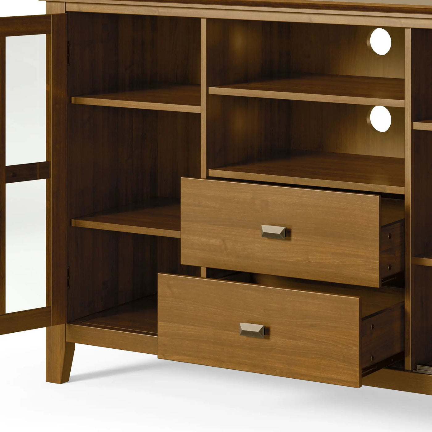 Artisan - Handcrafted, Tall TV Media Stand by HouseOfZazla