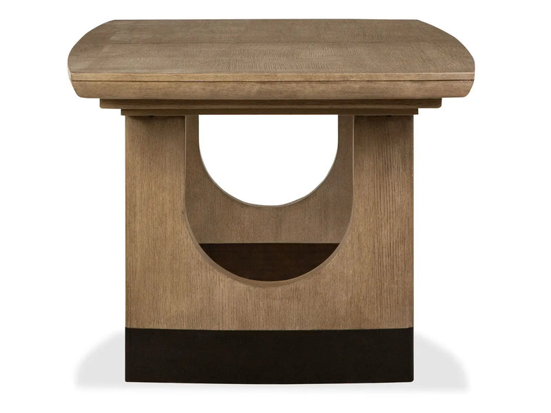 Tristan - Extendable Trestle Dining Table - Swiss Coffee, photo 2 of 7