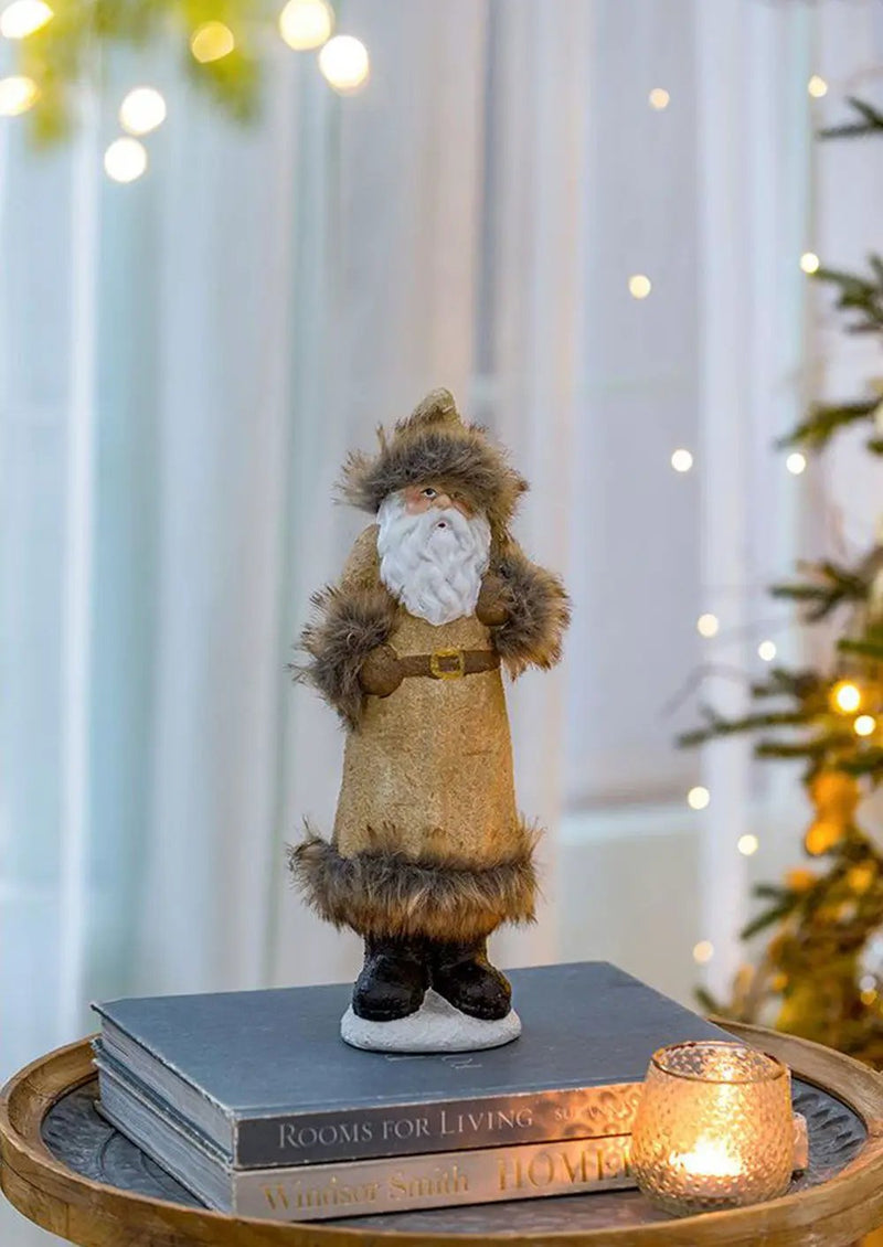 Christmas Gnomes Decorations, Christmas Table Home Ornaments For Holiday Party Gifts (Set of 2) - Beige / White by Unique Piece Furniture