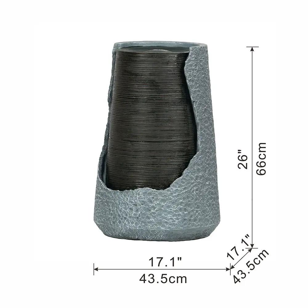 Indoor Outdoor Water Fountain Unique Broken Urn Fountain by HouseOfZazla