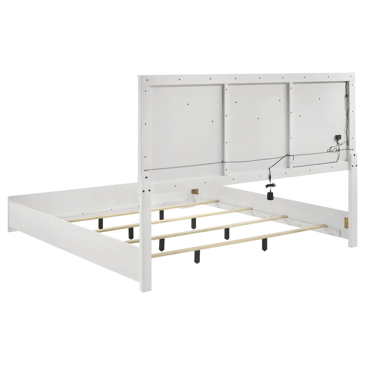 Pierce - Panel Bed LED Headboard by HouseOfZazla
