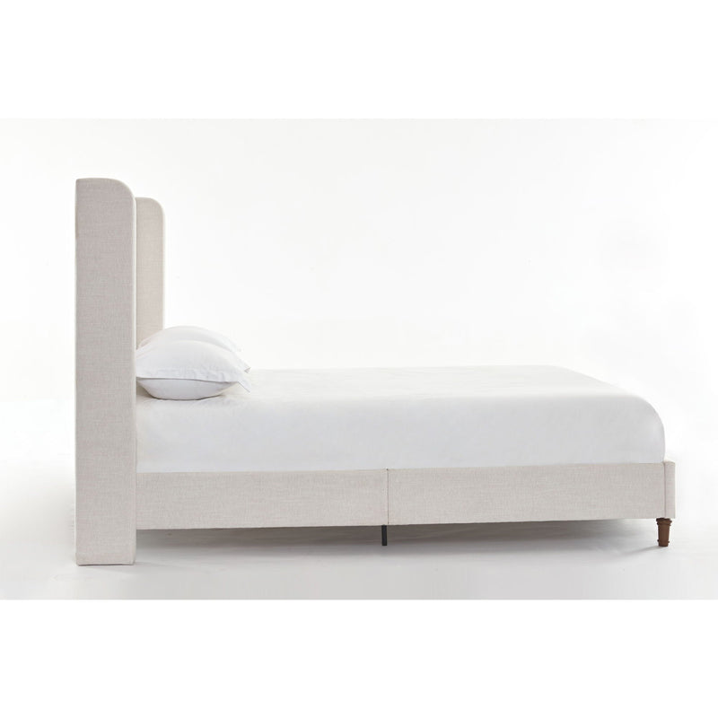Hayden - Upholstered Wingback Bed With Tall Headboard by HouseOfZazla
