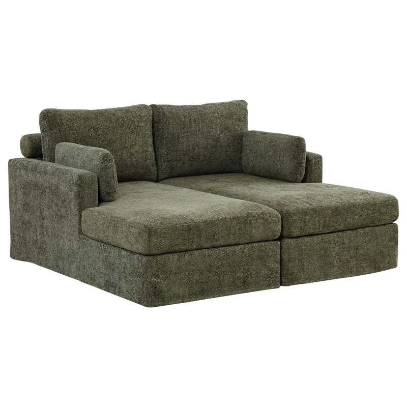 Modern Aesthetic Wide Sofa Bed by HouseOfZazla