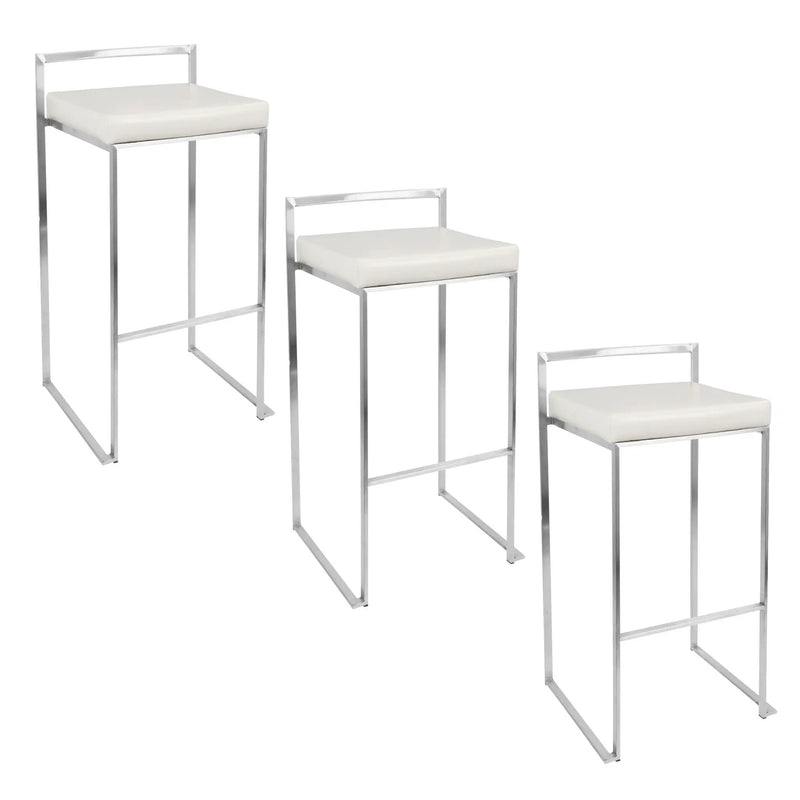 Fuji - Contemporary And Elegant Design Stackable Barstool by Unique Piece Furniture