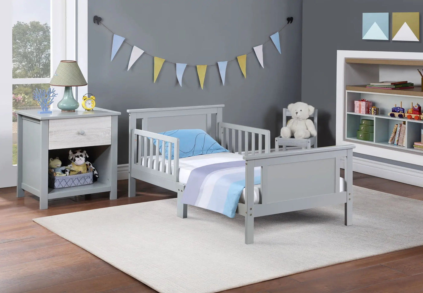 Connelly - Reversible Panel Toddler Bed by Unique Piece Furniture