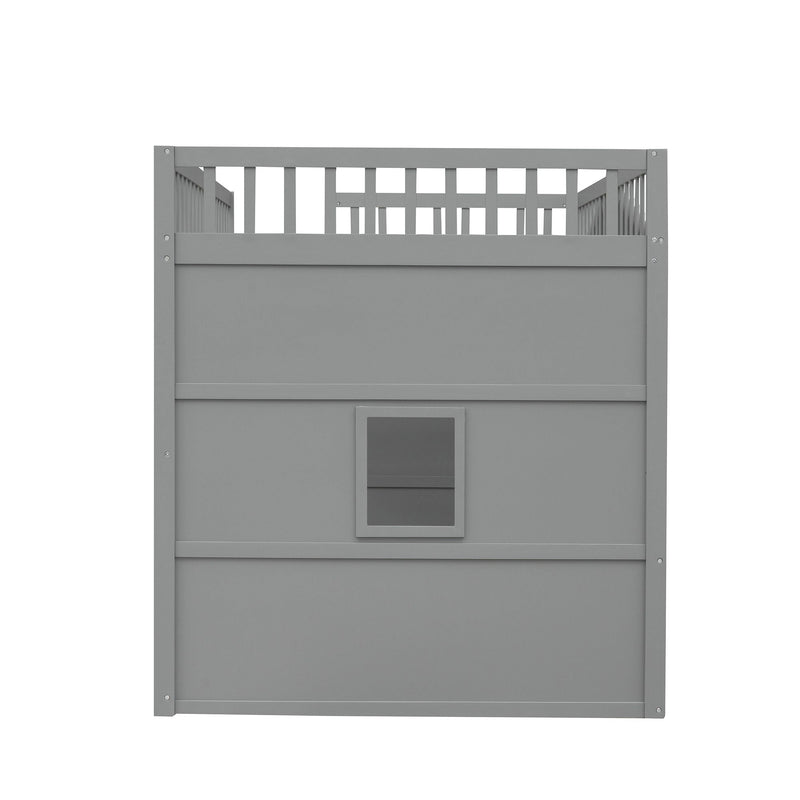 Elegant House Loft Bed With Ladder