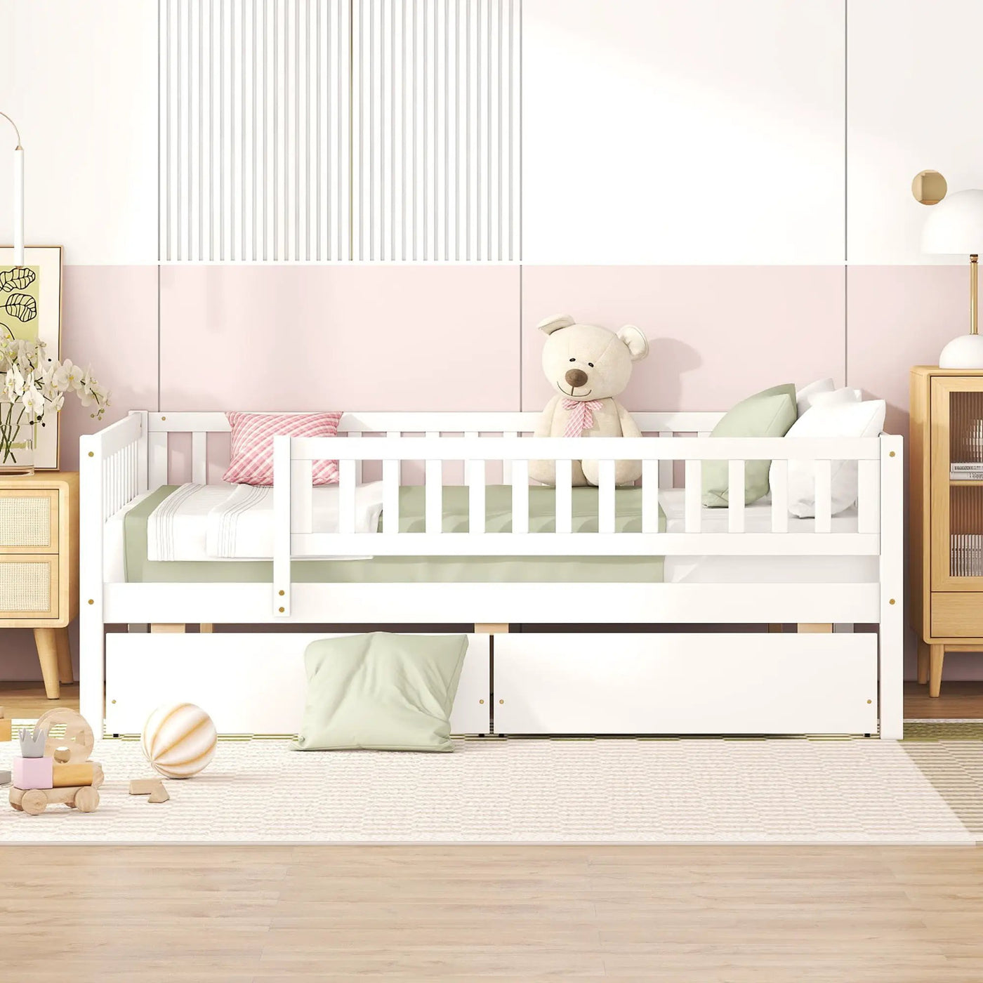 Multi Functional Wooden Daybed Bed by HouseOfZazla